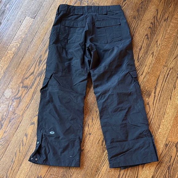 Slalom Women’s Medium Versatile Black Cargo Snow Pants - Picture 3 of 3